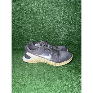 Nike Metcon ID Womens Size 8 Grey Running Shoes Comfort Gym Sneakers AR5136-991